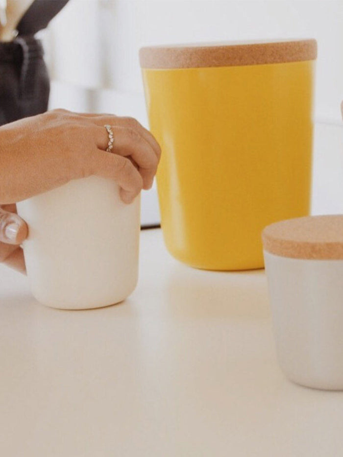 Photo of EKOBO Claro Small Storage Jar Set (3 jars) ( ) [ EKOBO ] [ Storage ]