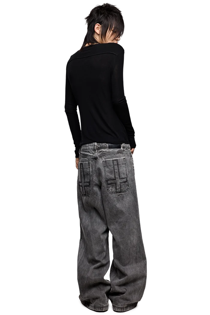 Smoke Baggy Jeans