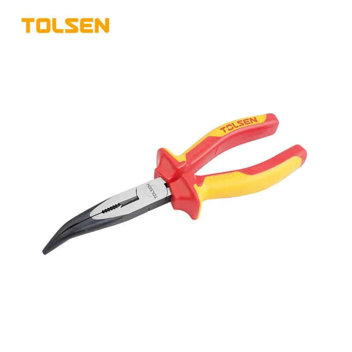 Špic klešta savijena izolovana 200mm V16028 Tolsen