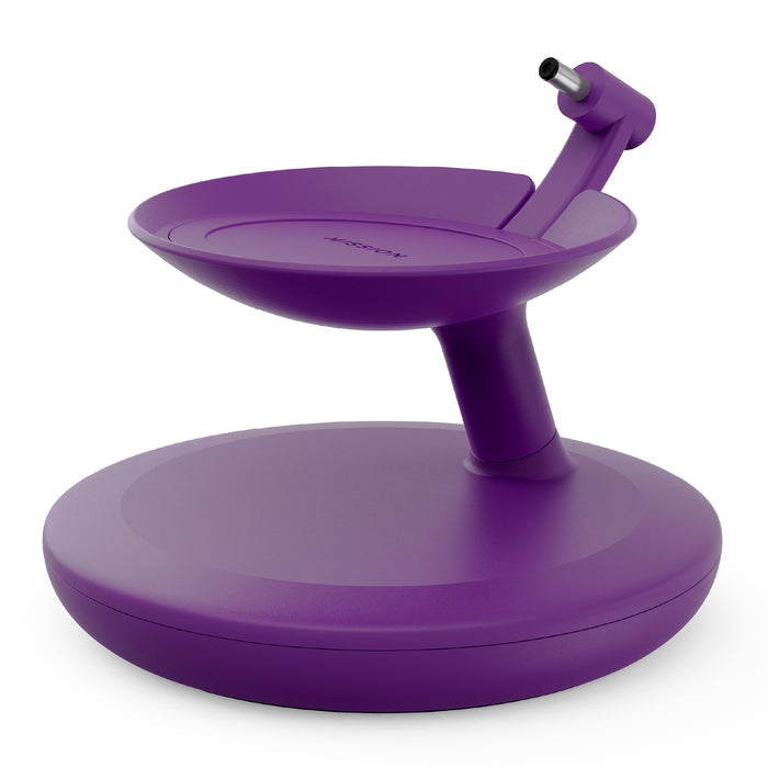 Stand with USB-C Charging Ports for Echo Dot Max - Amethyst