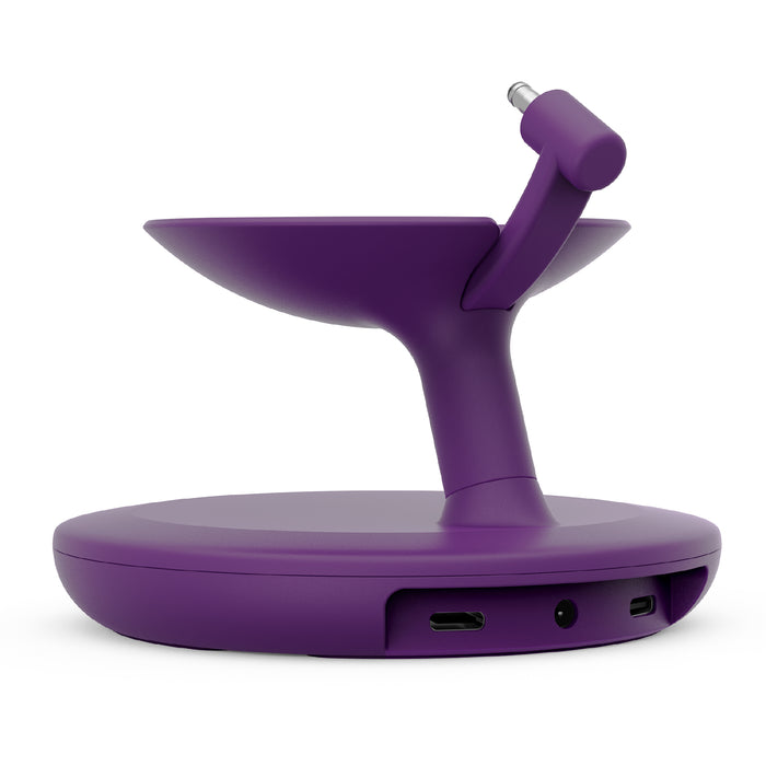 Stand with USB-C Charging Ports for Echo Dot Max - Amethyst