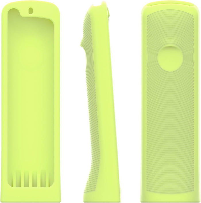 Standing Remote Case for the Amazon Alexa Voice Remote ('24) - Glow in the Dark Lime Green