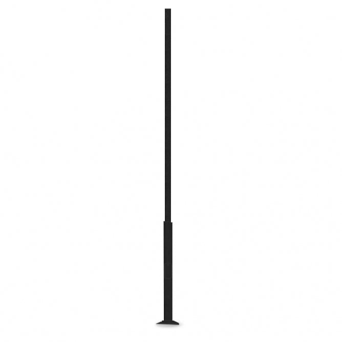Stub sa stopom 4M galvanizovani crni