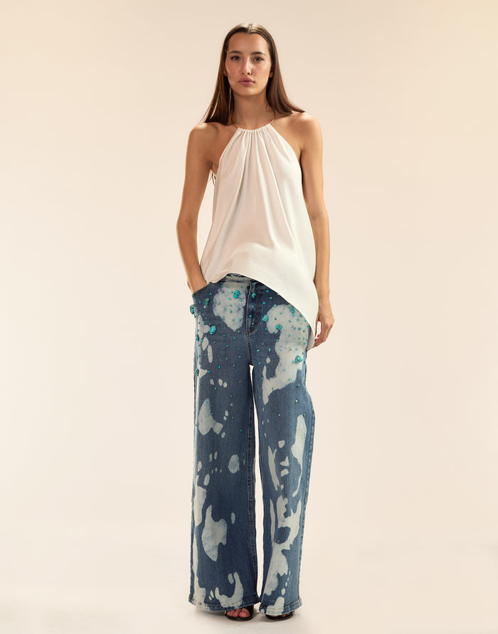 Cynthia Rowley Talita Silk Blouse