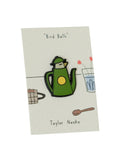 Photo of TAYLOR NAOKO Bird Bath Enamel Pin ( Default Title ) [ Taylor Naoko ] [ Apparel ]