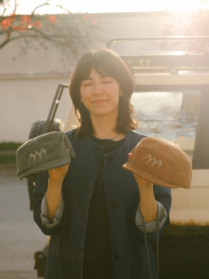 Photo of TAYLOR NAOKO Short Brim Corduroy Hat ( ) [ Taylor Naoko ] [ Apparel ]
