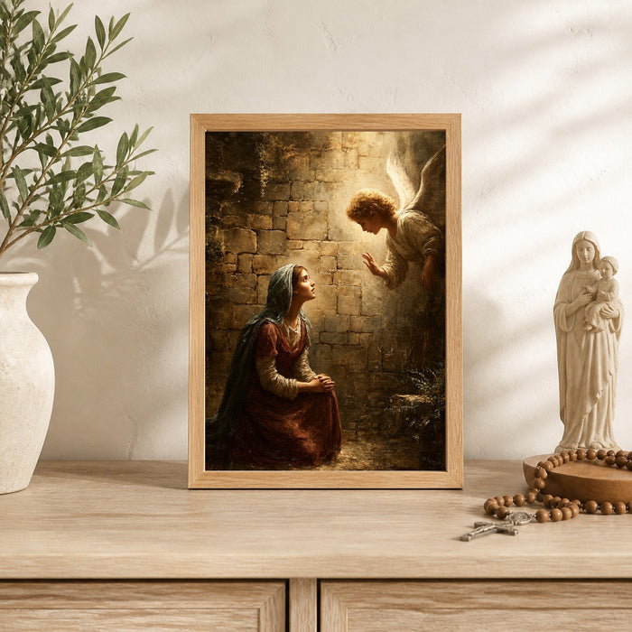 The Annunciation Catholic Art Print 2