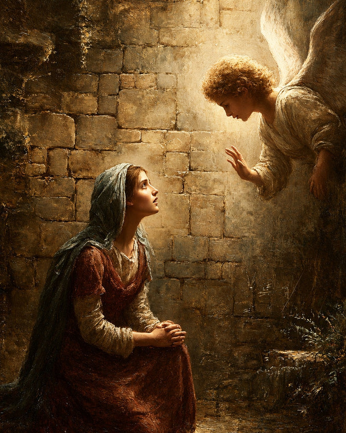 The Annunciation Catholic Art Print 3