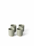 Photo of FABLE The Cappuccino Cups (4-Pack) ( Beachgrass Green ) [ Fable ] [ Coffee Cups ]