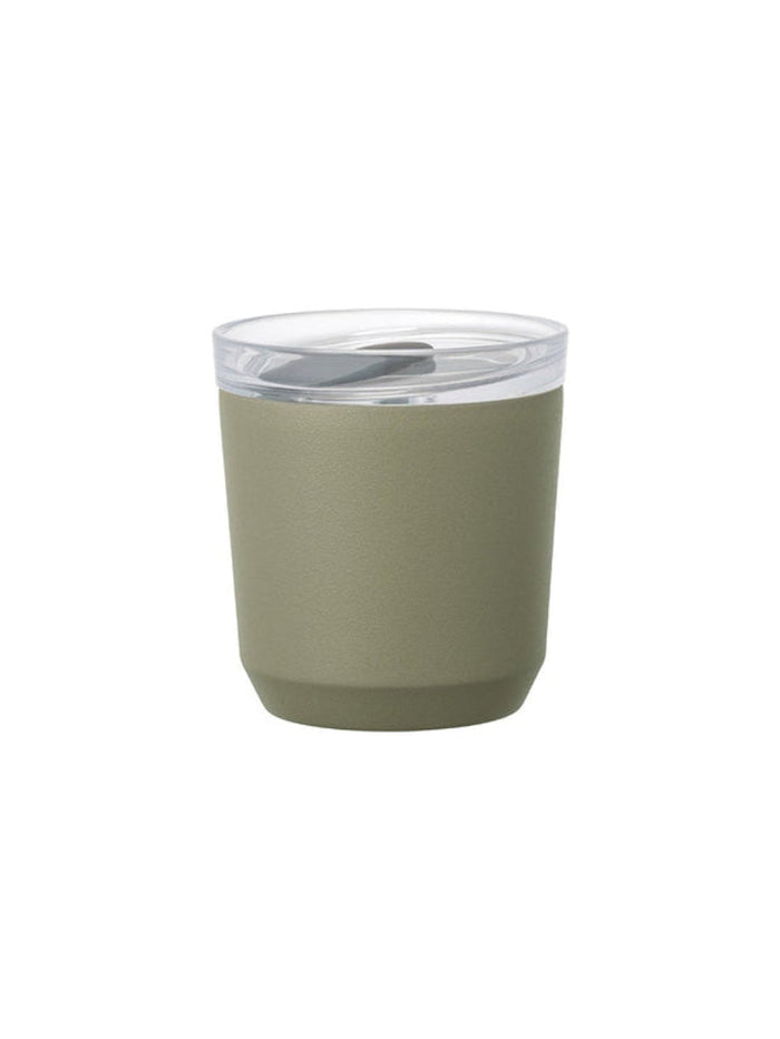 Photo of TO GO TUMBLER (with plug) (240ml/8.2oz) ( Khaki ) [ ] [ Reusable Cups ]