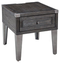 Todoe - Dark Gray - Rectangular End Table