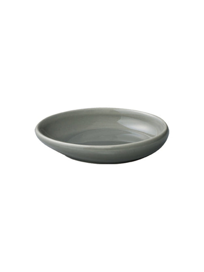 Photo of KINTO TOPO Tea Bag Rest (100mm) ( Grey ) [ KINTO ] [ Tea Equipment ]