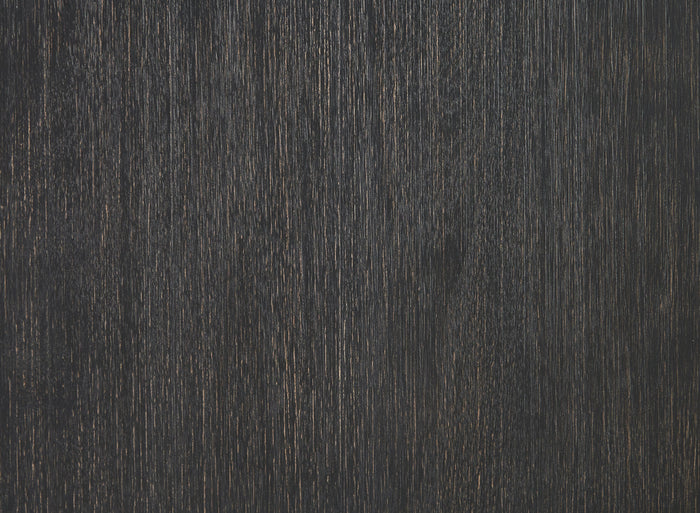 Tyler - Black / Grayish Brown - Upholstered Bench
