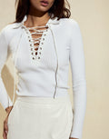 Cynthia Rowley UES Rib Knit Polo