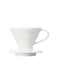 Photo of HARIO V60-01 Dripper (Ceramic) ( White ) [ HARIO ] [ Pourover Brewers ]