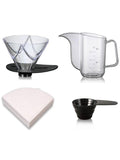 Photo of HARIO V60 MUGEN Dripper Set (Plastic) ( Default Title ) [ HARIO ] [ Coffee Kits ]