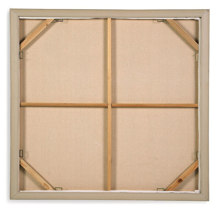 Weatheridge - Grey / Gold - Wall Art