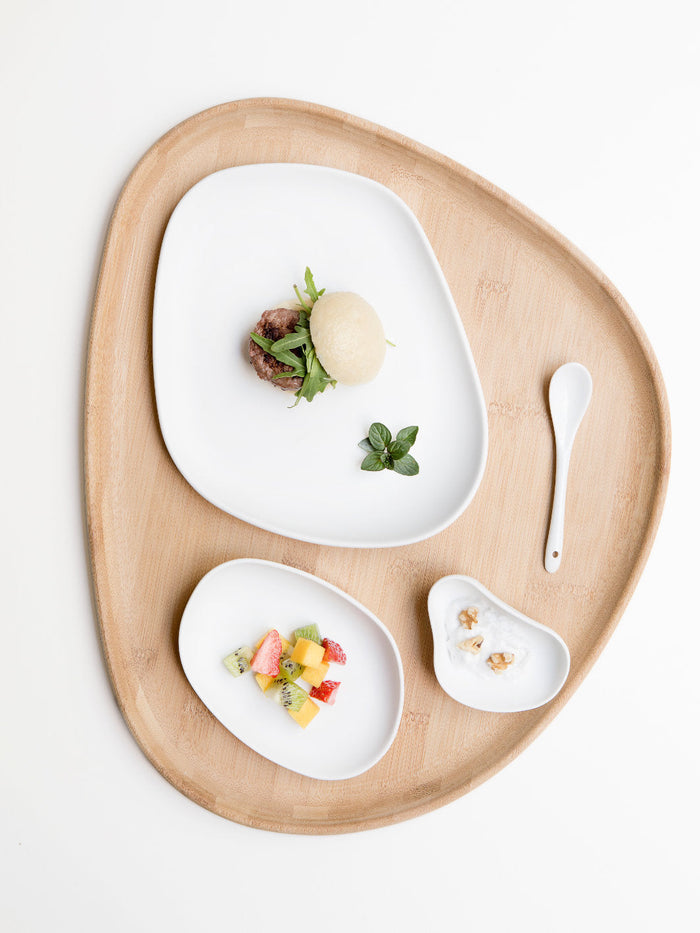Photo of COOKPLAY Yayoi Big Tray (Bamboo) (43x36cm/17x14.2in) ( ) [ Cookplay ] [ Serving Trays ]