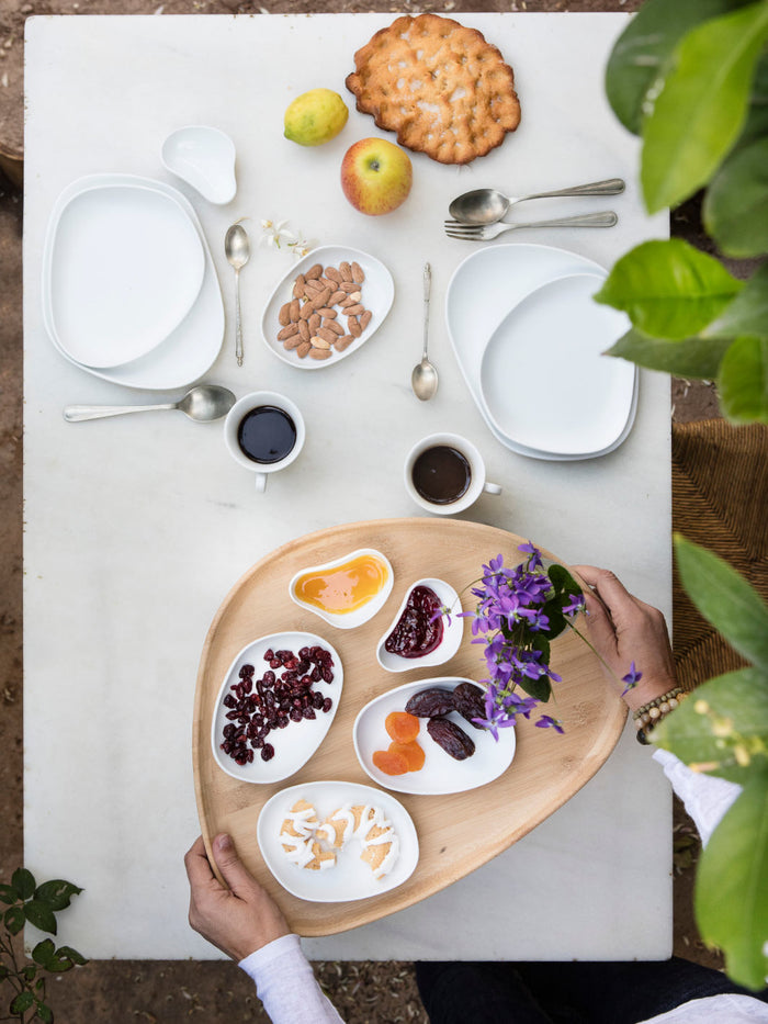 Photo of COOKPLAY Yayoi Big Tray (Bamboo) (43x36cm/17x14.2in) ( ) [ Cookplay ] [ Serving Trays ]
