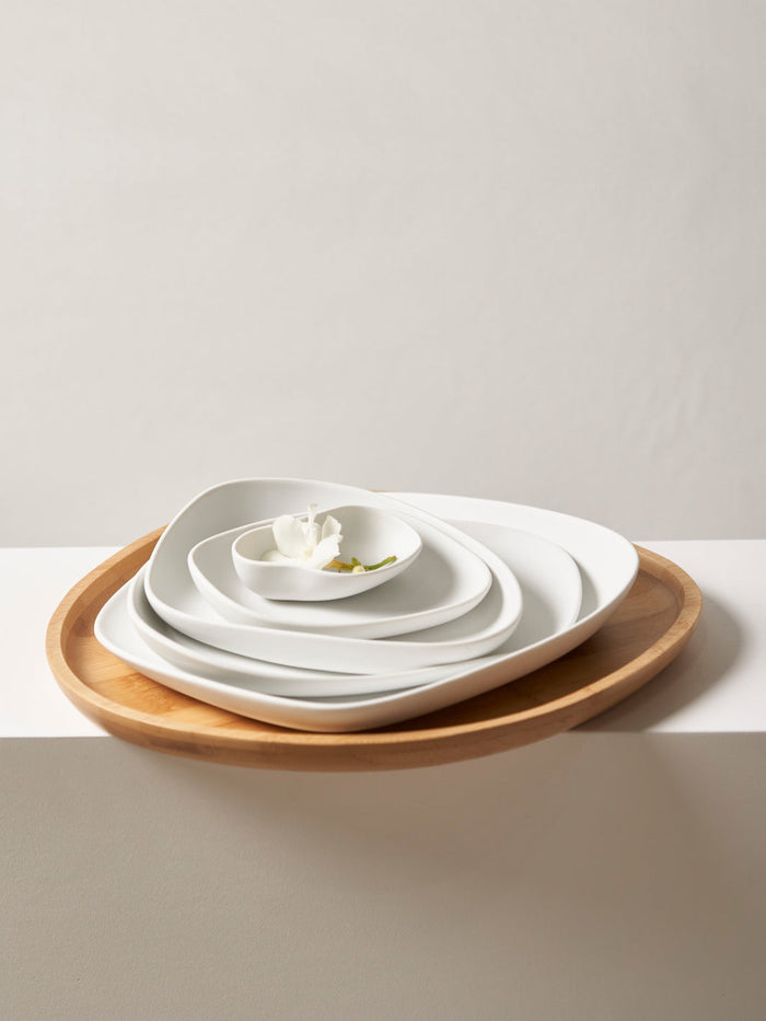 Photo of COOKPLAY Yayoi Small Tray (Bamboo) (31x29cm/12.2x11.4in) ( ) [ Cookplay ] [ Serving Trays ]