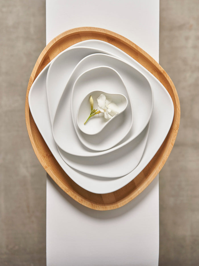 Photo of COOKPLAY Yayoi Small Tray (Bamboo) (31x29cm/12.2x11.4in) ( ) [ Cookplay ] [ Serving Trays ]
